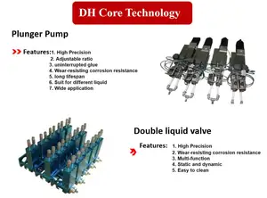 Epoxi de 3d resina epoxi etiqueta engomada de la máquina