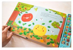 Livre audio personnalisé pour l'apprentissage précoce Module <span class=keywords><strong>de</strong></span> son animal à bouton-poussoir - Product Image 5