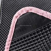 Accessoires de voiture, décoration intérieure, tapis de voiture, avant et arrière, imperméable, facile à nettoyer, tapis de sol de voiture en PVC 3D en caoutchouc