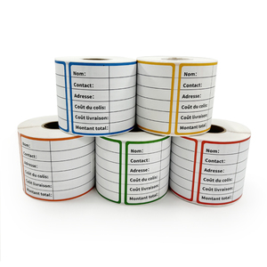 Tem nhãn dán tự dính in chuyển nhiệt và viết tay, tùy chỉnh địa chỉ giao hàng, kích thước 120mm*60mm*200 - Product Image 6