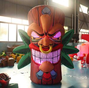 Poteau totémique <span class=keywords><strong>gonflable</strong></span> de <span class=keywords><strong>ballon</strong></span> de colonne mobile de lumière LED colorée géante bon marché d'usine pour la décoration publicitaire - Product Image 4