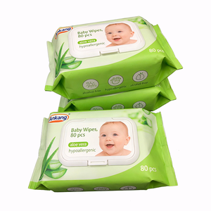 Toptan Hipoalerjenik Bebek Mendilleri 80 Adet Yenidoğan Islak Mendil Kimyasalsız Hassas Cilt Bakımı ve Ev Temizliği İçin - Product Image 2