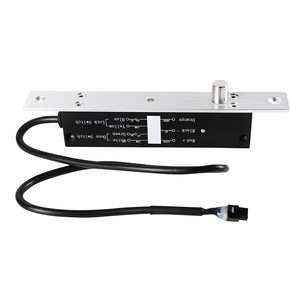 Electric Bolt Lock For Vending Machine DC12V Aluminum Alloy Door Lock With Signal Switch And Key Unlock - Product Image 1