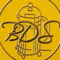 Pièce de collection personnalisée sur le thème de la culture du café, gravée à la main, style antique et moderne, pour presse à café, fabrication OEM en gros