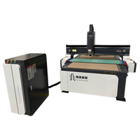 Máquina enrutadora Cnc 1325 con mesa de vacío y rodillo de prensa para trabajar la madera 1325 1530 enrutador Cnc para trabajar la madera 4x8
