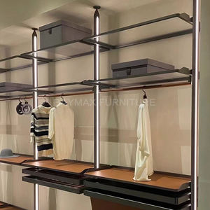 مرحاض تصميم مفتوح خزانة الألومنيوم نظام القطب خزانة خزانة العمود مع أضواء ليد - Product Image 5