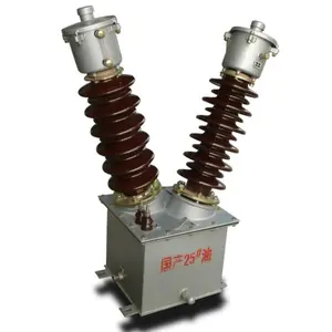 หม้อแปลงแรงดันไฟฟ้า JDJ2-35KV แบบก้านเฟสเดียวแบบฝังน้ำมันกลางแจ้ง