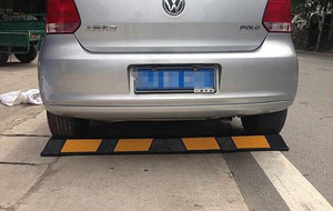 Tope de rueda de goma al por mayor de 165 cm, tope de estacionamiento de coche de alta resistencia y calidad de 1650 mm, tope de rueda de goma - Product Image 5