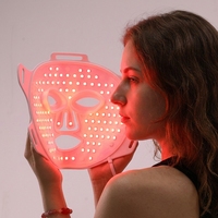 Thérapie par lumière rouge personnalisée Sgrow, thérapie par lumière LED pour le visage, lumière LED faciale
