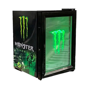 21L tùy chỉnh Led Logo lạnh uống hiển thị tủ lạnh cơ khí nhiệt kính cửa thanh mát bàn làm mát nhỏ mát - Product Image 3