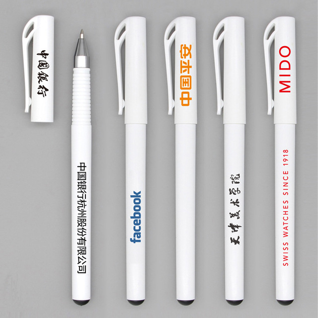 Hot Selling Plastic Gel Pen With Custom logo for School and Business