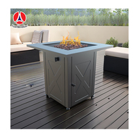 Table de foyer au propane et au butane GARDENSUN, qualité supérieure CE, pour l'extérieur, le jardin, le camping, fournisseur direct d'usine, fabricant