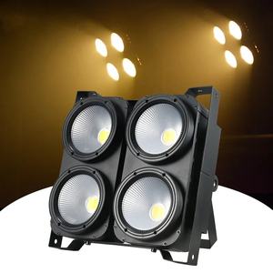 Luz LED de Superficie COB de 450W, 4 Ojos, IP65, DMX512, Blanco Cálido, para Iluminación de Escenarios y Salas de Conferencias - Product Image 1