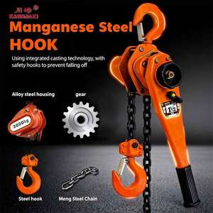 رافعة سلسلة يدوية بالجملة 1.5 طن 12 متر سلسلة G80 آمنة من مصنعي الرافعات الصناعية رافعة ذراع صغيرة نوع VL - Product Image 2