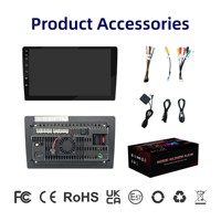 Unidad Principal Universal Android 13 para Auto, Radio de 9 Pulgadas, 4+64G con Sonido DSP, Cámara 360 y Salida de Video HDMI