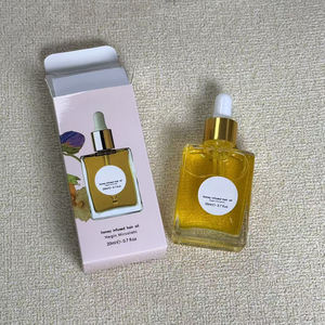 Huile capillaire au miel Gisoou Private Label - Lissante et hydratante avec du miel naturel, hydrate les cheveux secs, réduit les frisottis, booste la brillance - Product Image 1