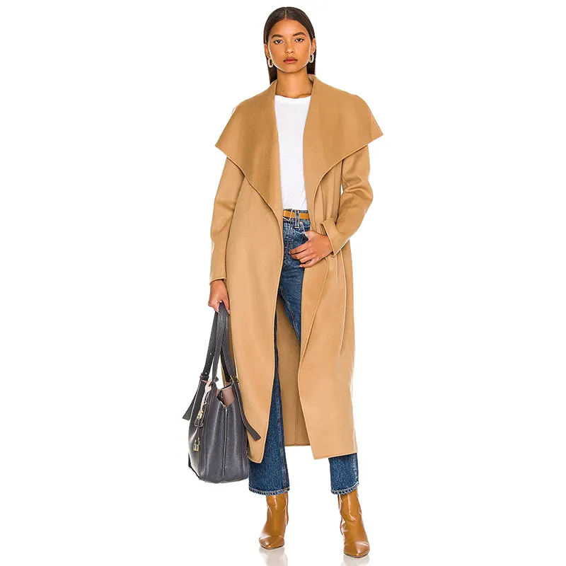 2022 Fall And Winter Luxury Women Jacket Long Fleece Fuzzy Wool Plaid Warm Coat Plus Size For Cute Lady