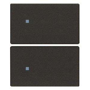 Micro-interrupteurs noirs personnalisés 2M Neutral Half Keys 10 pouces de longueur 7,5 pouces de largeur 0,8 pouces de hauteur - Product Image 1