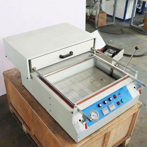 เครื่องขึ้นรูปพลาสติก PVC แบบเทอร์โมฟอร์ม เครื่องขึ้นรูปอะคริลิกแบบสุญญากาศ เครื่องทำตัวอักษร 3 มิติแบบแมนนวลสำหรับป้ายแบบสุญญากาศ - Product Image 4