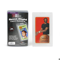 Offre Spéciale – Étui de Protection Transparent en PVC Durable avec Fermeture Éclair pour Cartes de Visite et Cartes de Jeu de Collection