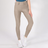 Culotte d'équitation en silicone personnalisée pour dames avec poches culotte d'équitation à séchage rapide élastique femmes Jodhpurs Leggings d'équitation