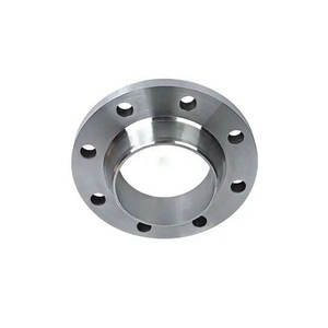 Flange à enfiler en acier inoxydable de grand diamètre avec col en acier au carbone usiné CNC PN16 11-50 Diamètre des trous de boulons - Product Image 1