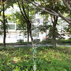 2023 En gros : Queues en spirale pour boules à facettes et stabilisateurs de moulinets à vent, ornements suspendus pour jardin et décorations de jardin - Product Image 2