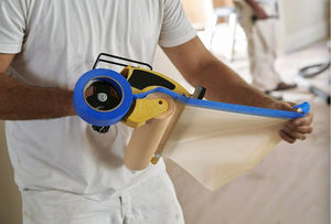 Maskeleme kağıt duvar ressamlar için zemin kaplama ince kağıt rulolar otomotiv boyama inşaat yüzey koruma - Product Image 5