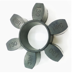 Hrc <span class=keywords><strong>130</strong></span>/150/180/280 Koppeling Kussen Wiel Hexagonaal Elastomeer Rubber Polyurethaan Schokblok Oem Stijve Schijfstructuur - Product Image 2