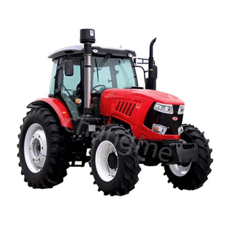 Çin tarım traktörleri satılık 30-200hp traktor 4x4 mini çiftlik 4wd kompakt traktör döner ekici 60hp 4 tekerlekli traktör