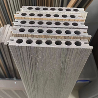 Planches de terrasse en WPC de qualité supérieure, bois composite 3D pour terrasse extérieure, piscine, jardin, imperméable, fabricant chinois, parc