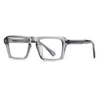 TYSD-LS049 Nuevas Monturas Ópticas Rectangulares TR Populares en Stock para Hombres con Monturas para Gafas y Lentes con Patillas para Todo Tipo de Rostro