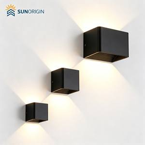Promotion : Applique Murale LED Encastrée Moderne Simple Noire et Blanche pour Intérieur, Contrôle par Interrupteur, Idéale pour Couloir, Escalier, Corps en Fer, Maison et Bureau - Product Image 5