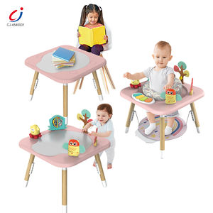 Chengji bébé marchette assis à debout apprentissage marcheur enfants activité Table sensorielle Cognition musique multifonction bébé balançoire chaise - Product Image 2