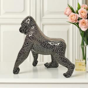 Figurine artistique en résine époxy Orang-outan style Graffiti Euro-Américain pour Salon, Meuble TV, Salle d'exposition, Bureau - Product Image 4