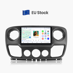 วิทยุติดรถยนต์ Junsun Wireless Carplay สำหรับ Renault Master Nissan NV400 Opel Movano ปี 2010-2021 ระบบนำทาง GPS ในรถยนต์ เครื่องเสียงติดรถยนต์ - Product Image 1