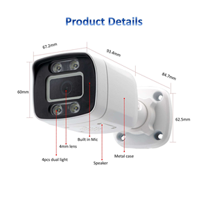 Alta Qualidade Kit POE Tuya 8MP NVR 4K Sistema De Segurança Em Casa com Áudio Em Dois Sentidos Inteligente <span class=keywords><strong>AI</strong></span> Reconhecimento Outdoor & Indoor Kit Câmera IP - Product Image 2