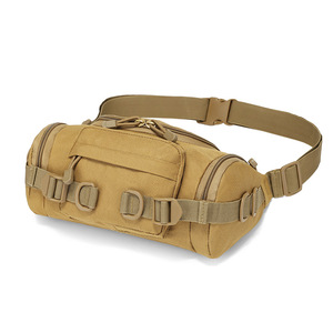 Riñonera Táctica Impermeable para Deportes al Aire Libre, Unisex, con Correa de Cincha, D009, Color Sólido, Bolsillo Interior con Cremallera, para Correr, Otoño 2025 - Product Image 1