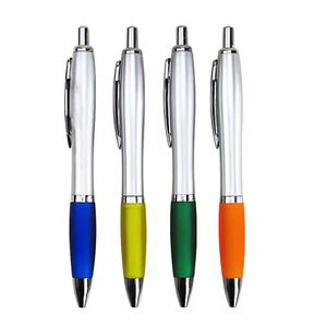 Nouveau stylo bille publicitaire personnalisé avec logo, cadeau d'entreprise, vente en gros, luxe, or rose, plastique, stylo bille de bureau - Product Image 6