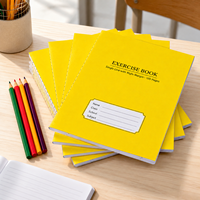 Carnet d'exercices pour étudiants du Moyen-Orient en gros, avec logo arabe agrafé, couverture personnalisée, pour usage scolaire, fabricant de cahiers d'exercices