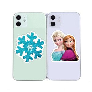 Dibujos animados lindo Frozen <span class=keywords><strong>Elsa</strong></span> <span class=keywords><strong>Anna</strong></span> <span class=keywords><strong>Olaf</strong></span> Hans Graffiti pegatina botellas equipaje portátil decoración impermeable etiqueta pegatina juguete para niños - Product Image 4