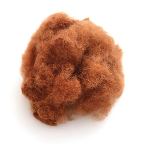 Sợi Staple Polyester <span class=keywords><strong>PSF</strong></span> 7D/<span class=keywords><strong>15D</strong></span> * 64Mm Sợi Polyester Để Nhồi Gối - Product Image 1