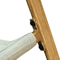 Ensemble de chaises à bascule d'extérieur modernes en acier, imperméables et durables, avec coussin, meubles de jardin portables pour patio et cour