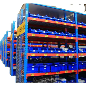 800 kg/couche supports réglables métal industriel acier stockage sans boulon étagères empilables système d'unité pour guerre Ehouse - Product Image 5