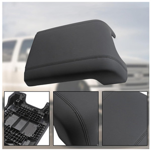 Ford F250 F350 F450 F550 Center Console Armrest Cover BC3Z2806024AA <b>Storage</b> <b>Box</b> <b>Black</b> 2011-2016 - Product Image 3