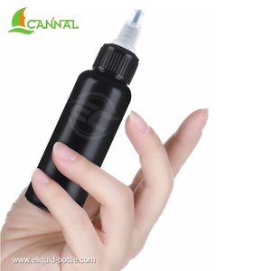 Botol Gel Tekan Ecannal 10ml 20ml 30ml 50ml 100ml 200ml 250ml 300ml 400ml 500ml 1000ml Black Light Block dengan Tutup Putar - Product Image 6