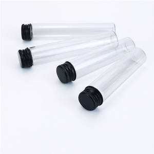 Cajas de Embalaje Personalizadas Populares, Tubo de Almacenamiento de Vidrio para Accesorios de Tabaco - Product Image 1