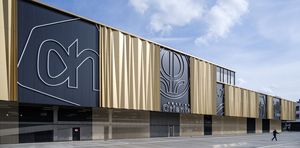 Panneaux composites en aluminium antistatiques ignifuges personnalisés pour la décoration de bâtiments modernes avec affichage complet du produit - Product Image 2