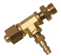 Kit de Prueba de Presión, Manómetro de 0-140 PSI/10 bar, Probador de Presión de Combustible