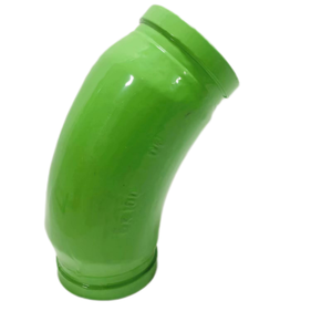Vente en gros usine de pièces détachées pour pompes à béton : Coudes et tuyaux courbés DN125*R275*45+<span class=keywords><strong>411</strong></span> pour chantier de construction - Product Image 1